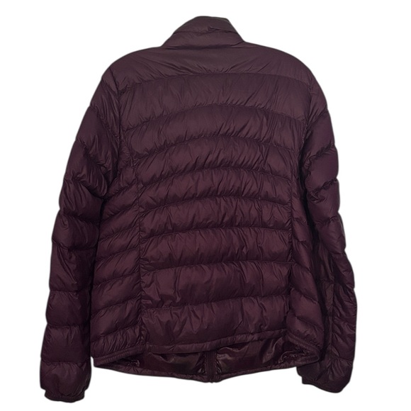 Uniqlo Ultra Light Down Jacket L Purple Warm Fall Winter Lightweight Puffer - Picture 2 of 6